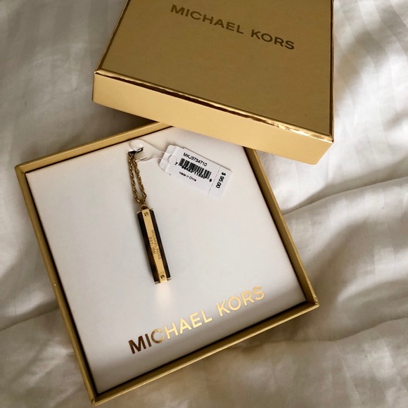 Michael Kors Jewelry - Michael Kors gold long necklace MKJ3734710
